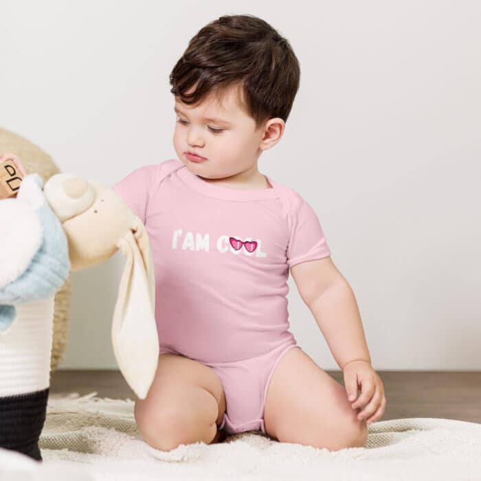 baby short sleeve one piece pink front 664e7594c4c32