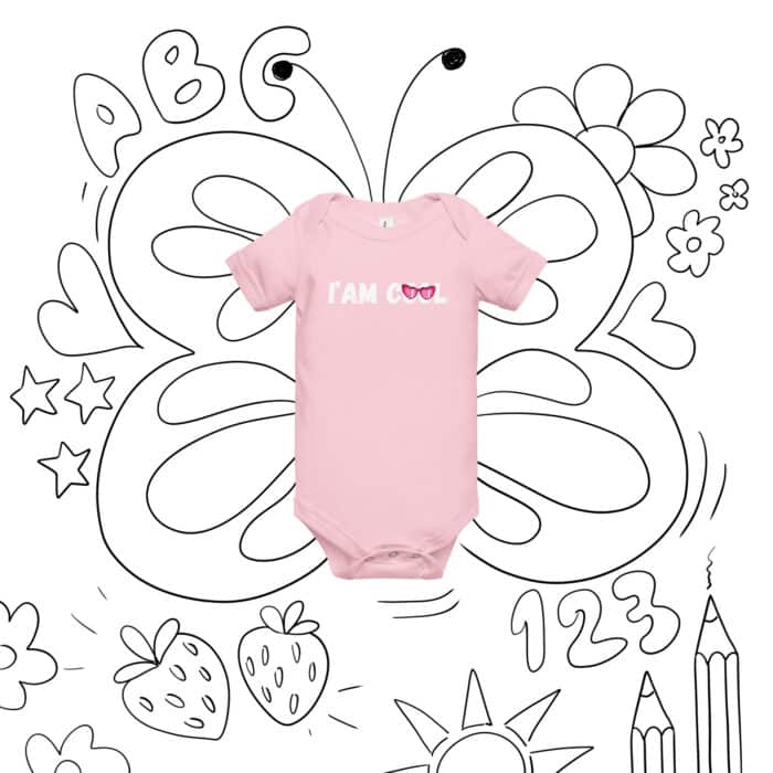 baby short sleeve one piece pink front 664e7594c65d3