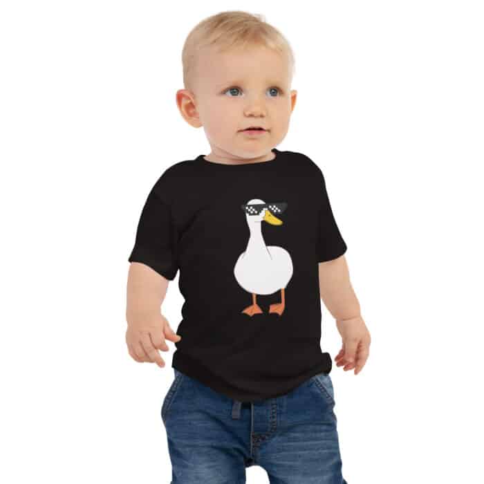baby staple tee black front 6649291e3e786