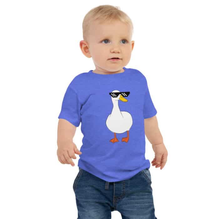 baby staple tee heather columbia blue front 6649291e42044