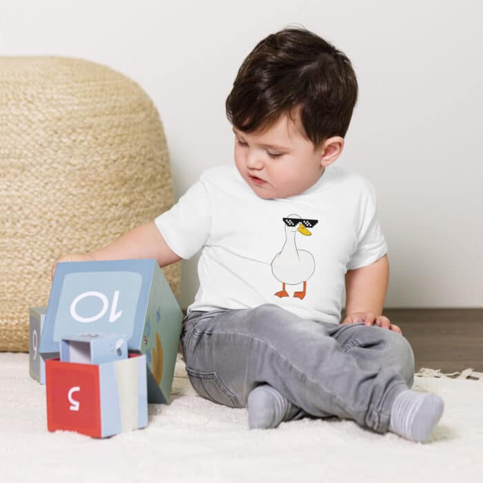 baby staple tee white front 6649291e40975