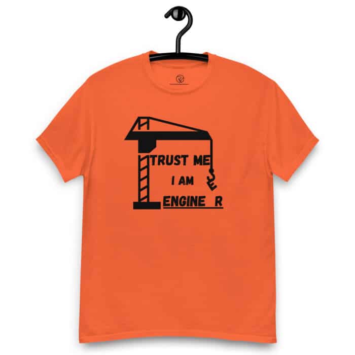mens classic tee orange front 6643a870858c9