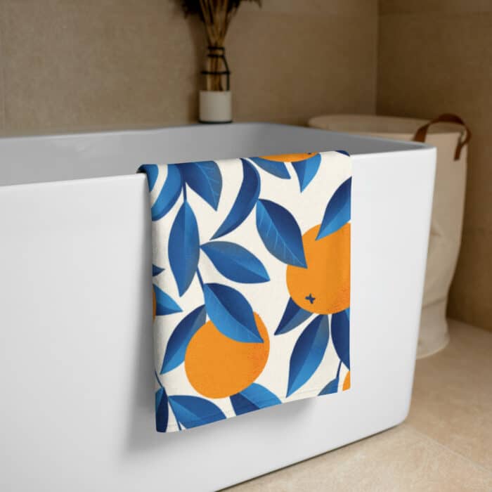Summer Towel Orange Fruit - Image 3