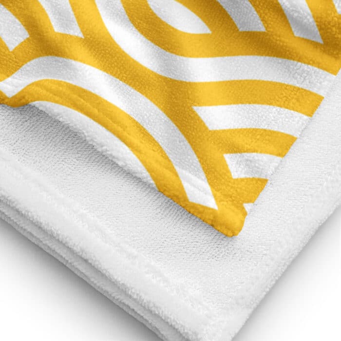 sublimated towel white 30x60 product details 6653cbb955b53