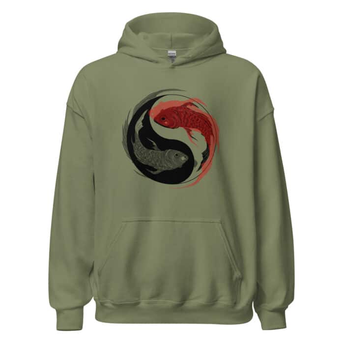 unisex heavy blend hoodie military green front 6644e8e6cafc5
