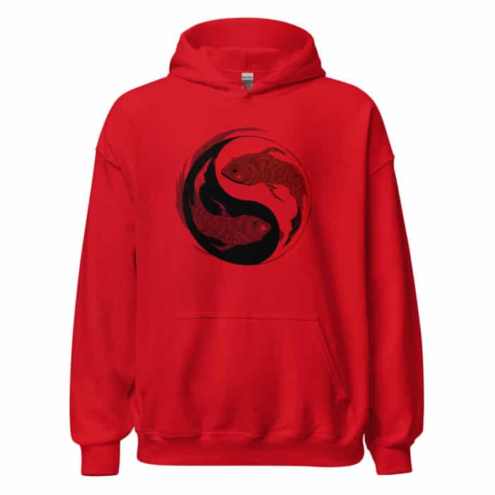 unisex heavy blend hoodie red front 6644e8e6aef87
