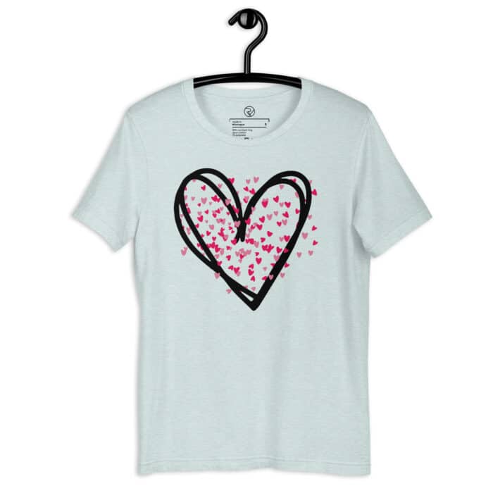 unisex staple t shirt heather prism ice blue front 6646ac8f94538