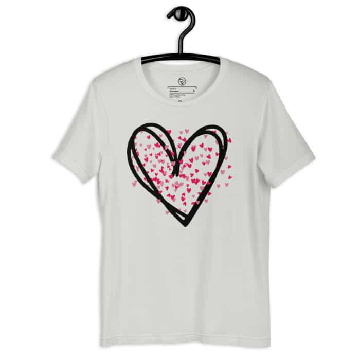 unisex staple t shirt silver front 6646ac90029d1