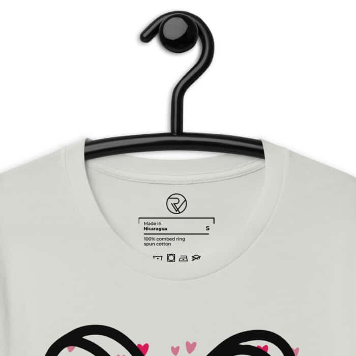unisex staple t shirt silver zoomed in 6646ac901e0cd