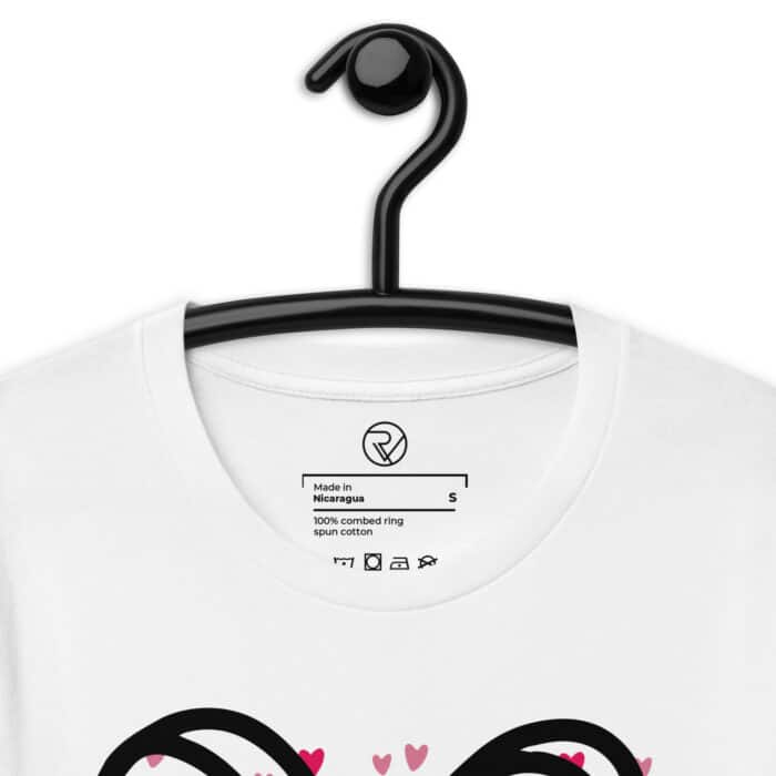 unisex staple t shirt white zoomed in 6646ac90e58fe