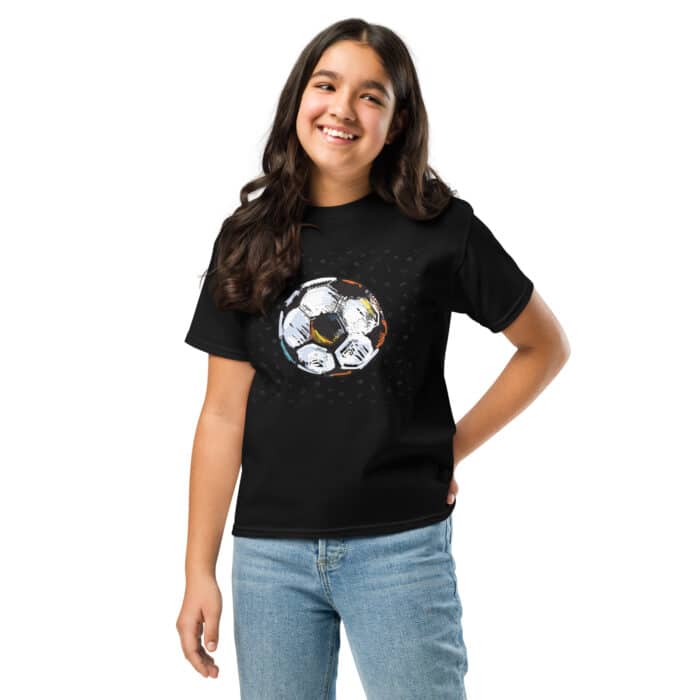youth classic tee black front 6665967d10584