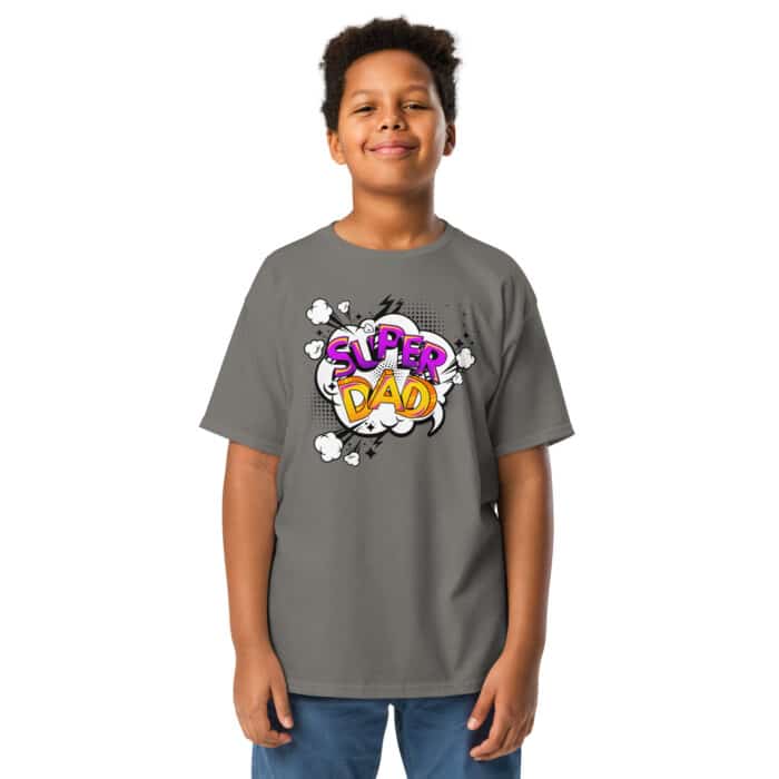 youth classic tee charcoal front 666585be95e70