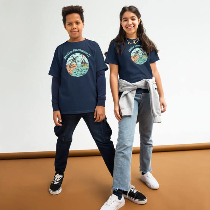 youth classic tee navy front 66657745e7dd7