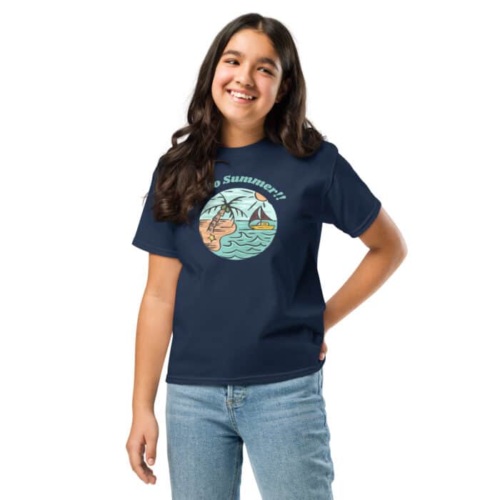 youth classic tee navy front 66657745e9f6f