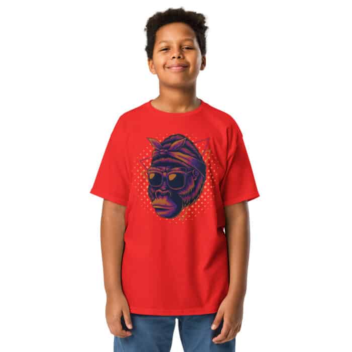 youth classic tee red front 666ab1d8d8fd7