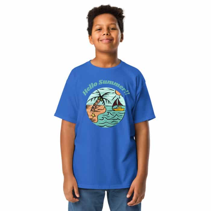 youth classic tee royal front 66657745ed091