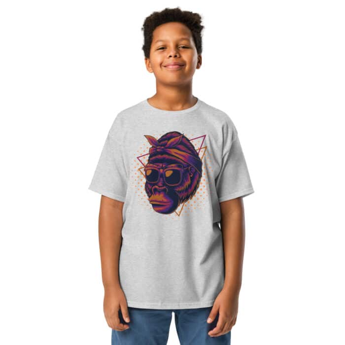 youth classic tee sport grey front 666ab1d8e384e