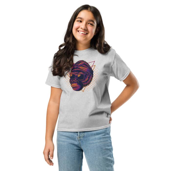 youth classic tee sport grey front 666ab1d8e4fbc