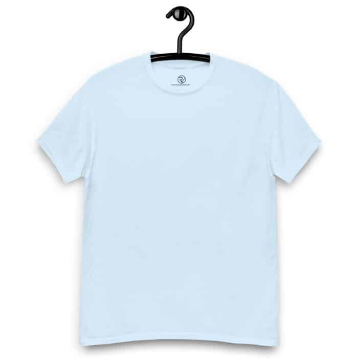 unisex classic tee light blue front 6689340817292