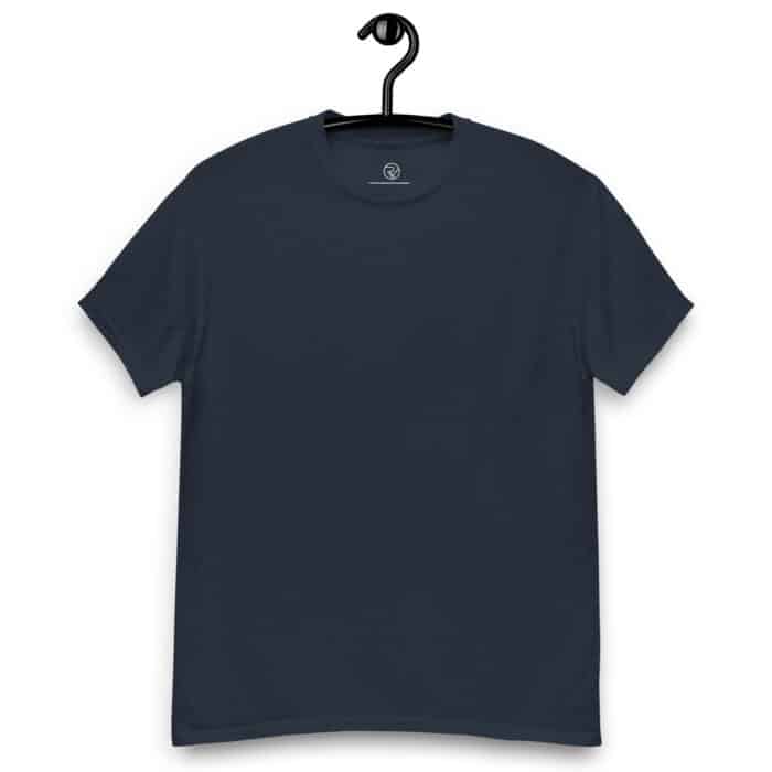 unisex classic tee navy front 66892ac7316b9