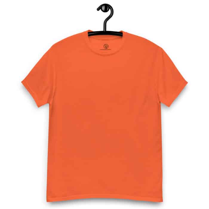 unisex classic tee orange front 6689340789d00 1