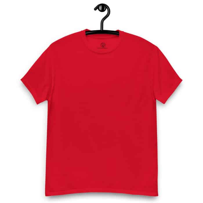 unisex classic tee red front 66892f853b68a