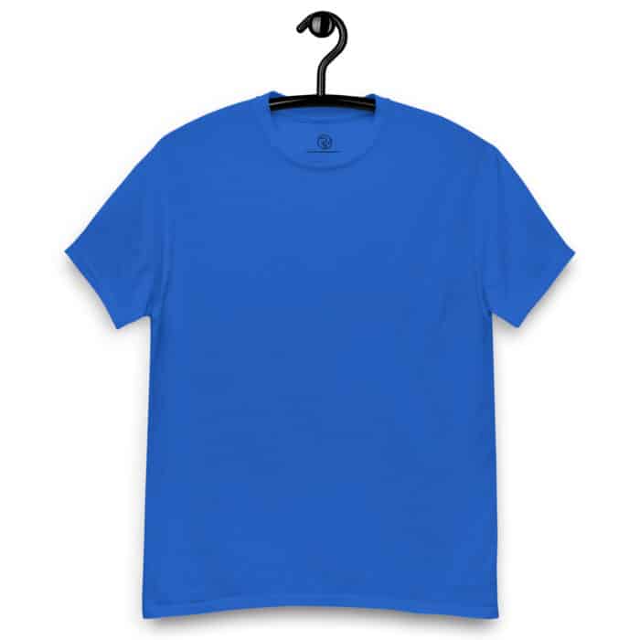 unisex classic tee royal front 66892f8557b4e