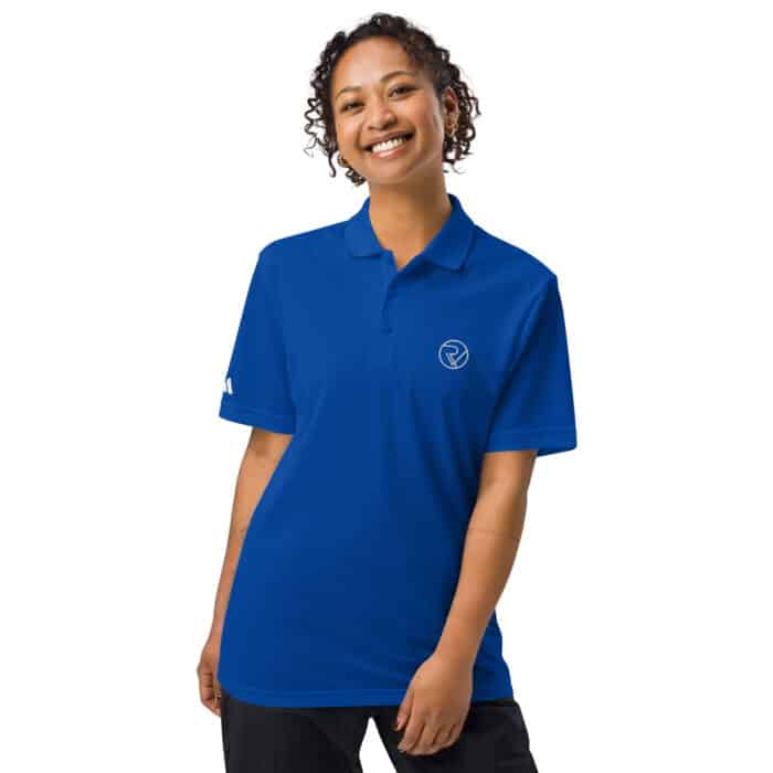 adidas sport polo shirt collegiate royal front 66b4e6c88282e