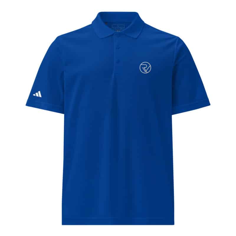 adidas sport polo shirt collegiate royal front 66b4e6c884ce3