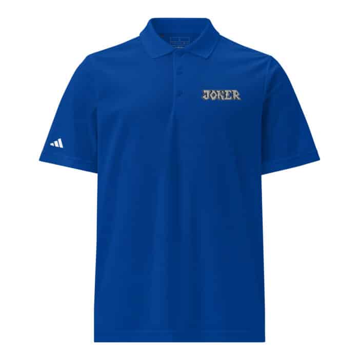 adidas sport polo shirt collegiate royal front 66c07e6c0b3b0