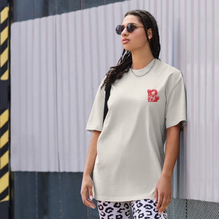 oversized faded t shirt faded bone front 66fd6f6576458