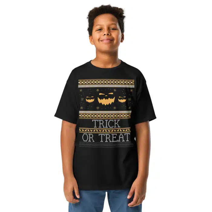 Trick Or Treat Youth Classic Tee - Image 2
