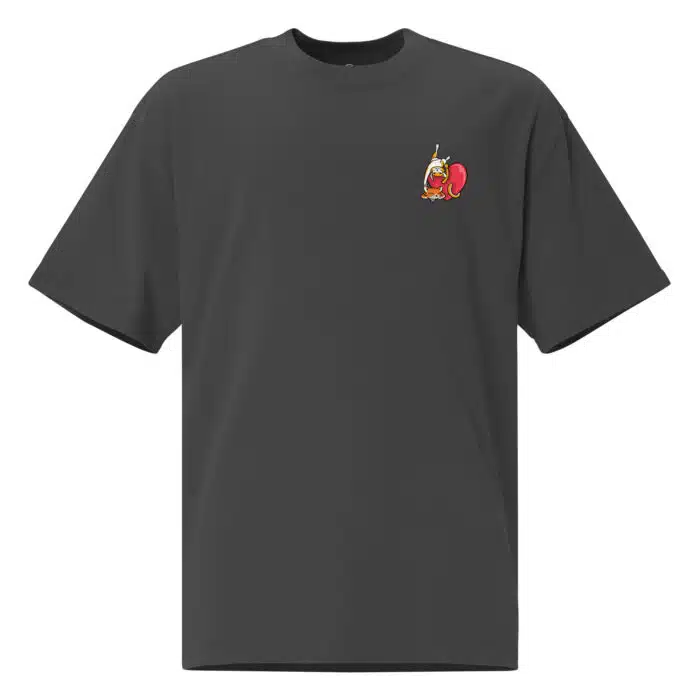 Cat Before Guys Oversized T-shirt - Image 6